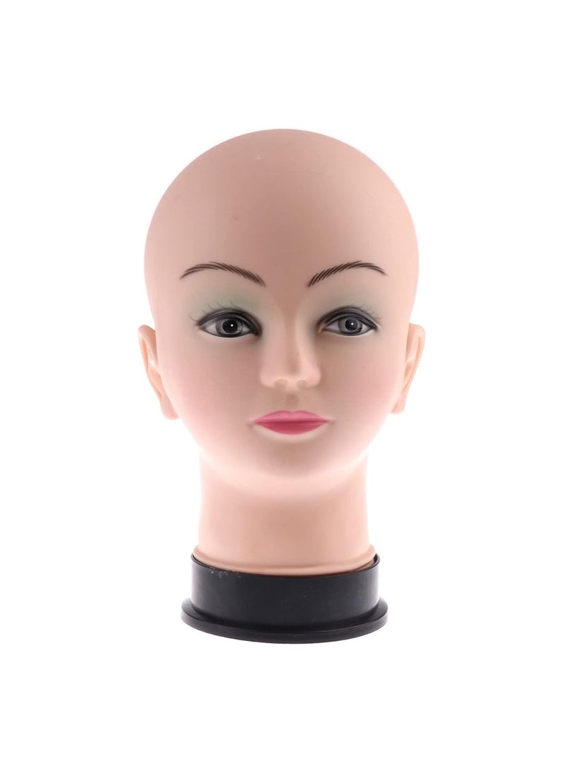 Generic NKLL Standing Mannequin Head Display Wig, Glasses, Cap, and Makeup  - Image 4