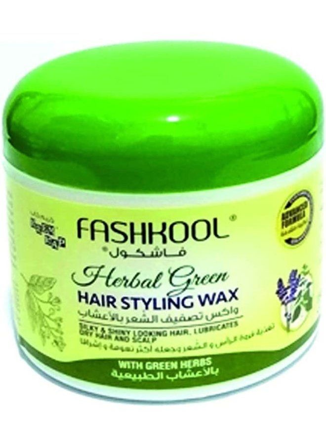 Fashkool - FASH KOOL Herbal Green Hair Styling Wax, 150g - Image 1
