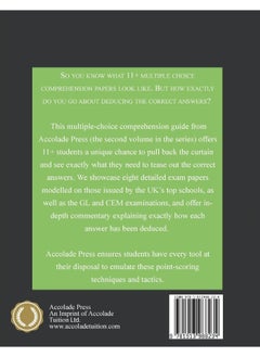 11+ Multiple-Choice Comprehension: Practice Papers & In-Depth Guided Answers, Volume 2