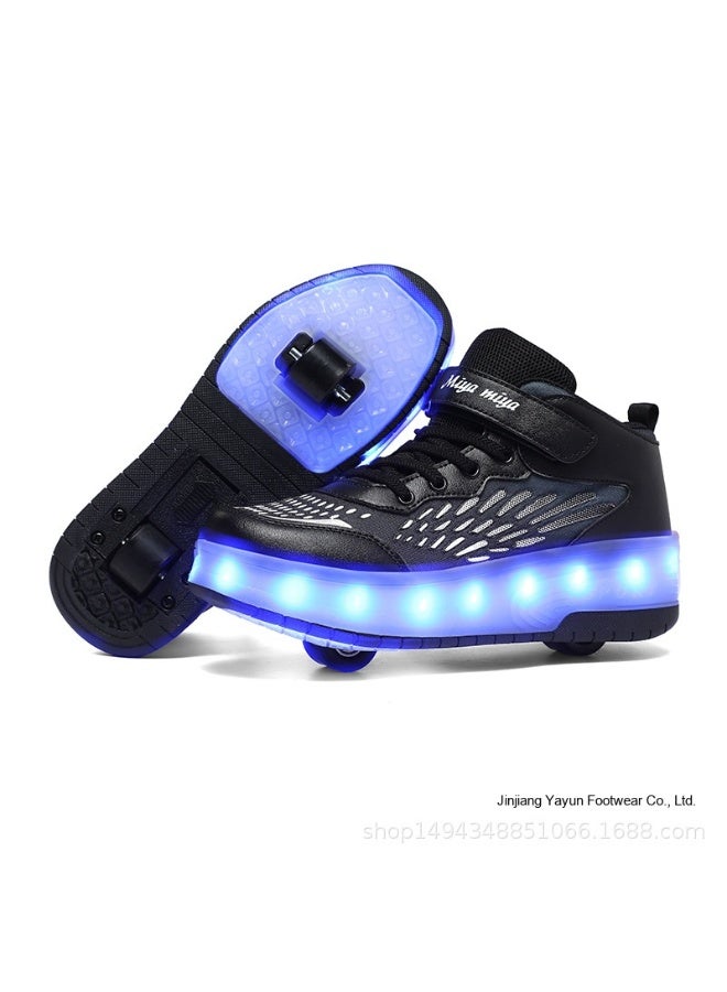 Kids' Roller Skates - Double-Wheel Flying Shoes