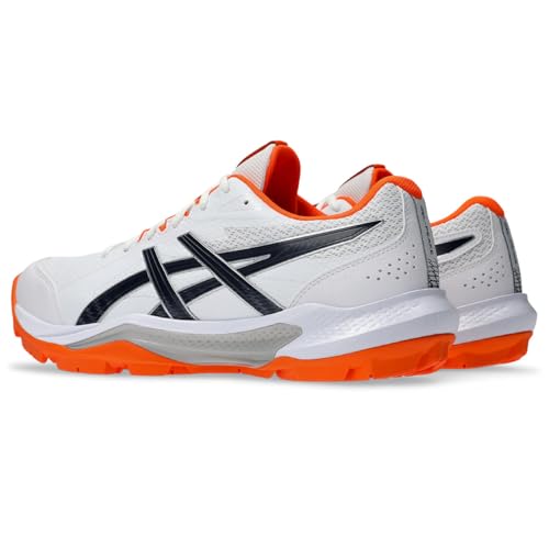 ASICS Unisex Gel-Peake 3 White/Midnight Cricket Shoes - 8 UK Men/ 7 UK Women (1113A057.100) - Image 2