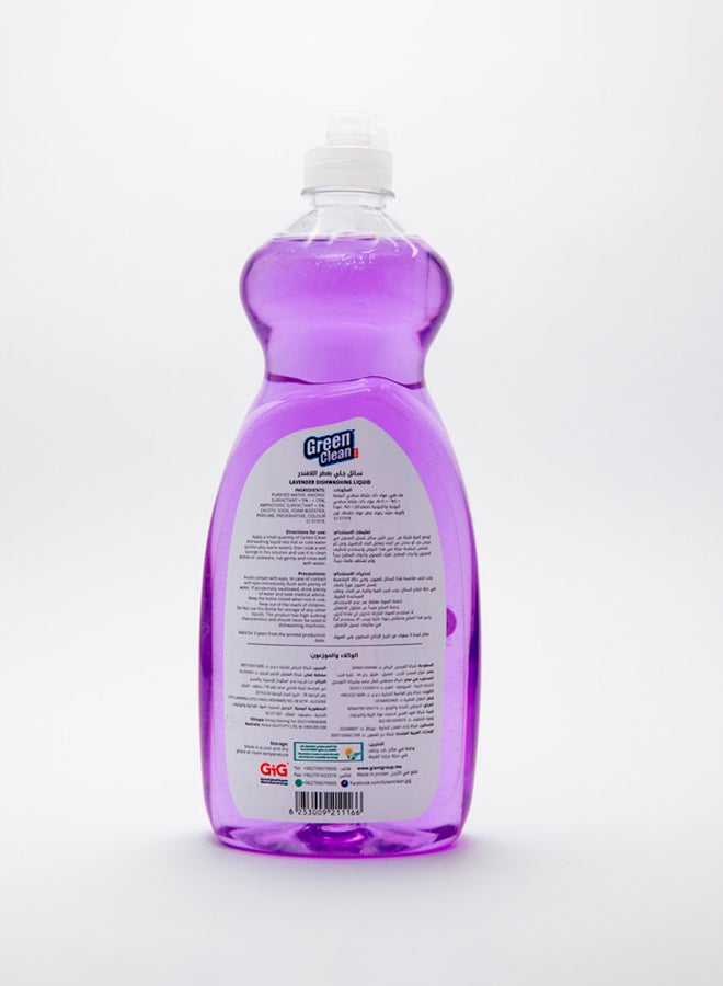 Green Clean Dishwashing Liquid Lavender 1250ml - Image 2