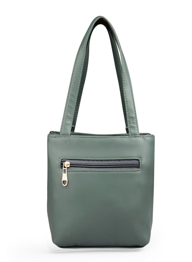 WORLD STAR Top-Grain Leather Handbag - Fashionable Purse for Women, Practical and Elegant Design - Image 2