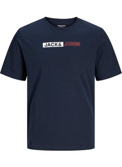 Jack Jones Men's Chest Printed T-Shirt - Corplogo  - Image 5
