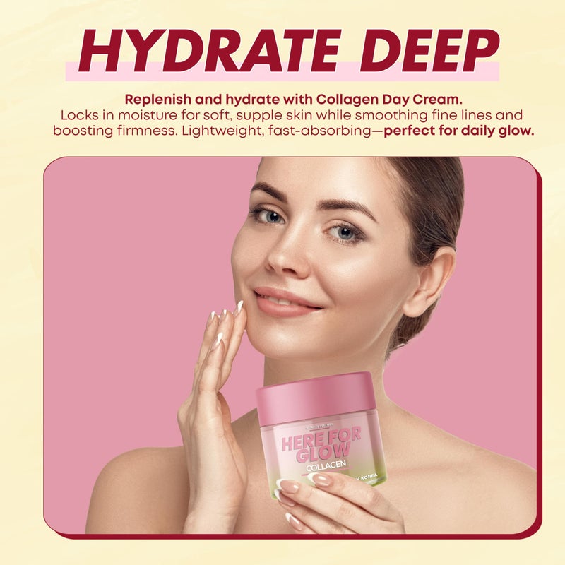 Sunday Essence Collagen Night Cream - Dermatologist Tested, Korean Skin Care, Anti-Aging - Hydrating Moisturizer, Retains Moisture - Vegan, Non- GMO, Clean Beauty, 95% Natural - 1.69 Fl Oz - Image 4