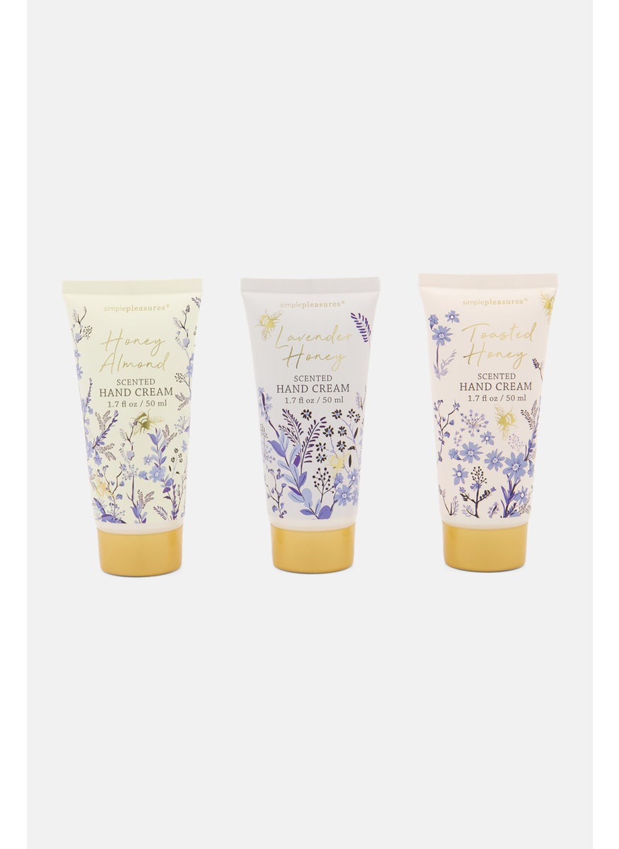 simple pleasures - 3 Pcs Luxury Hand Cream Collection 150ml, Cream - Image 1