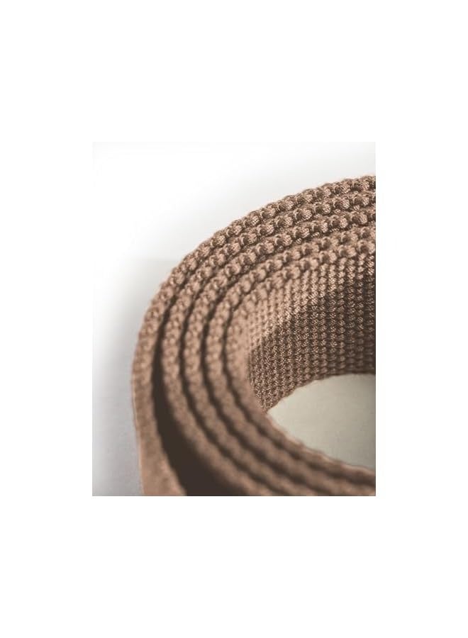 بروماس للرجال والنساء حزام قماش قابل للتعديل حزام القطن وإبزيم معدني - Image 3