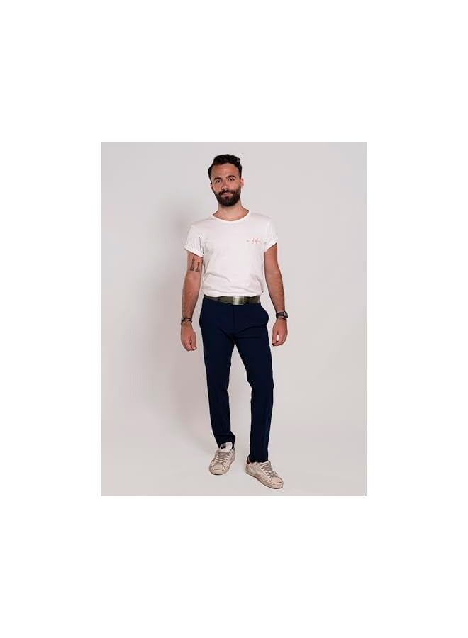 بروماس للرجال والنساء حزام قماش قابل للتعديل حزام القطن وإبزيم معدني - Image 5