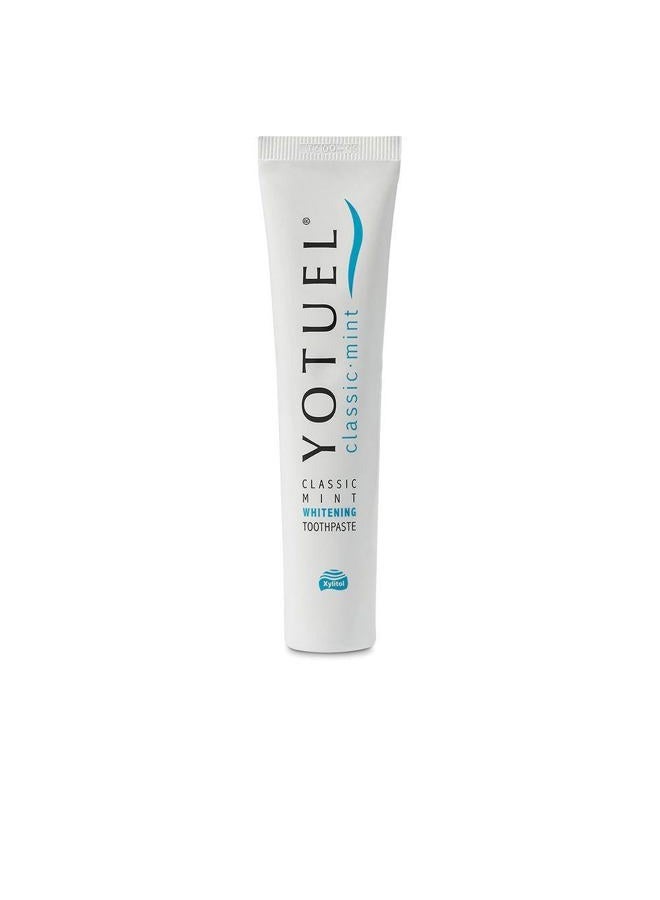 Xylitol Fluoride Classic Mint Whitening Toothpaste 50 ml