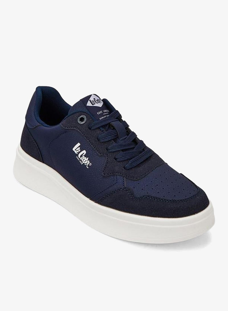 Lee Cooper Men's Perforated Lace-Up Sneakers - Image 3