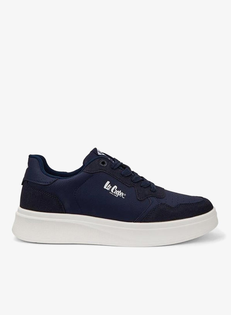 Lee Cooper Men's Perforated Lace-Up Sneakers - Image 2