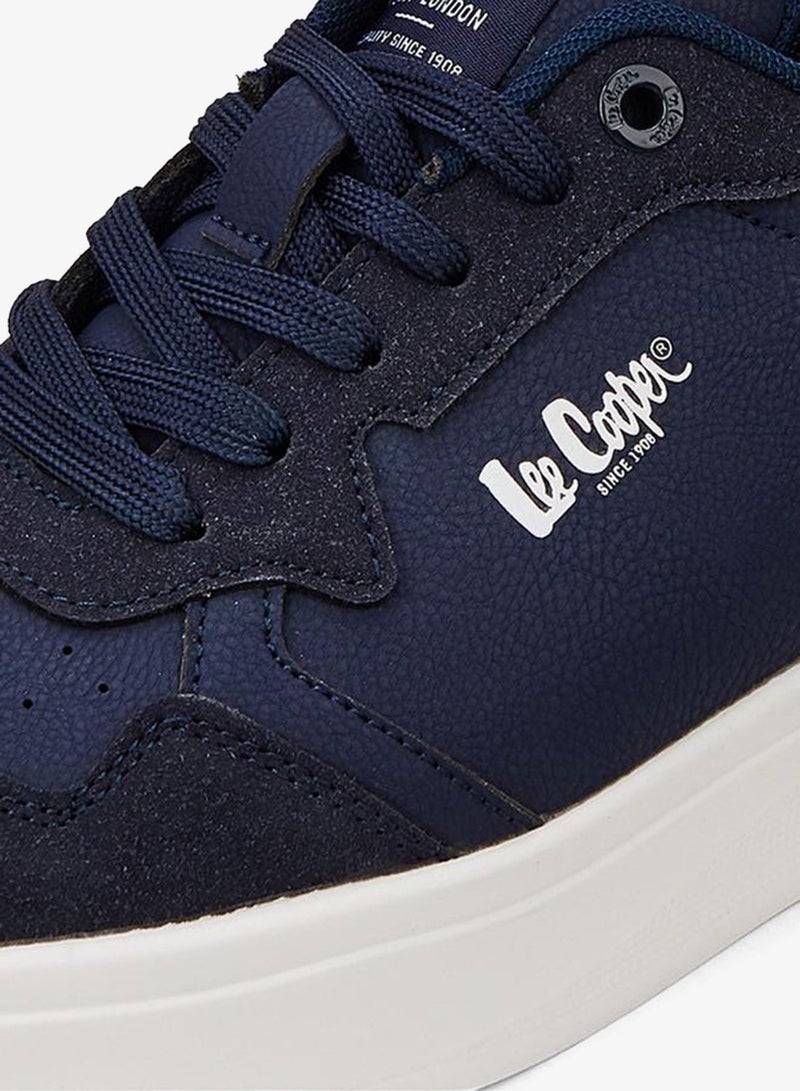 Lee Cooper Men's Perforated Lace-Up Sneakers - Image 5