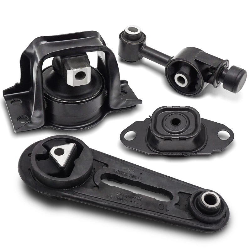 Generic X4XZ Engine Mount Engine Motor & Transmission Mount for 2007-2012 Nissan Versa 2009-2014 Nissan Cube 1.8L A4312 A4318 A4320 A4323 Set of 4  - Image 1