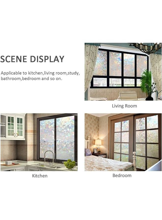 نيبمينينت رقاقة لاصقة لتزيين النافذة شفاف - Image 5