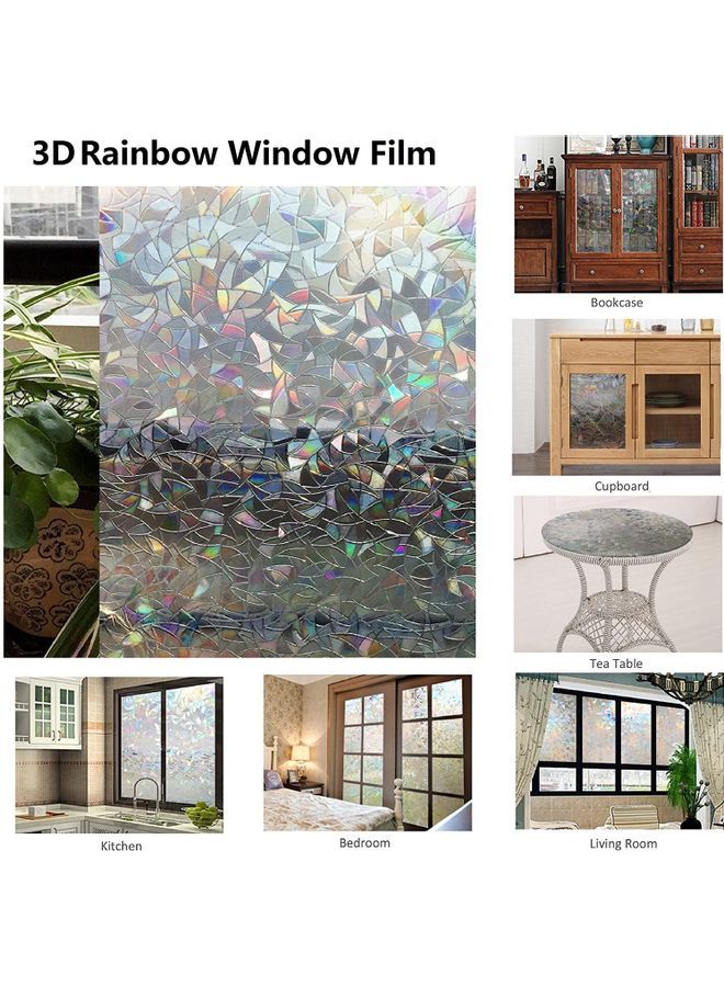 نيبمينينت رقاقة لاصقة لتزيين النافذة شفاف - Image 2