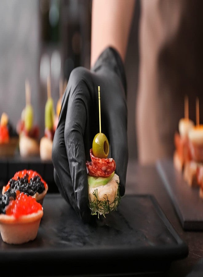 DecorRack 4” Natural Bamboo Skewers, Mini Cocktail Wood Picks, Appetizer Sticks for Sandwich, Charcuterie Boards, BBQ, Fruit Kabobs, DYI Crafting (300 Pack) - Image 5