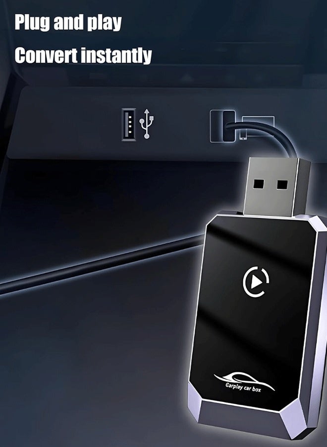 Carplay Adapter 2 In 1, Wireless & Wired OEM Compatible, Plug And Play, For iPhone iOS 12+/Android 11+, Stable Control No Delay, Model C1 - Image 4