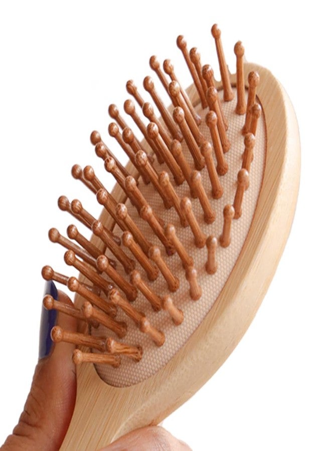 OROSSENTIALS Travel Friendly Wooden Hair Comb Brush (ORO-015) - Image 5