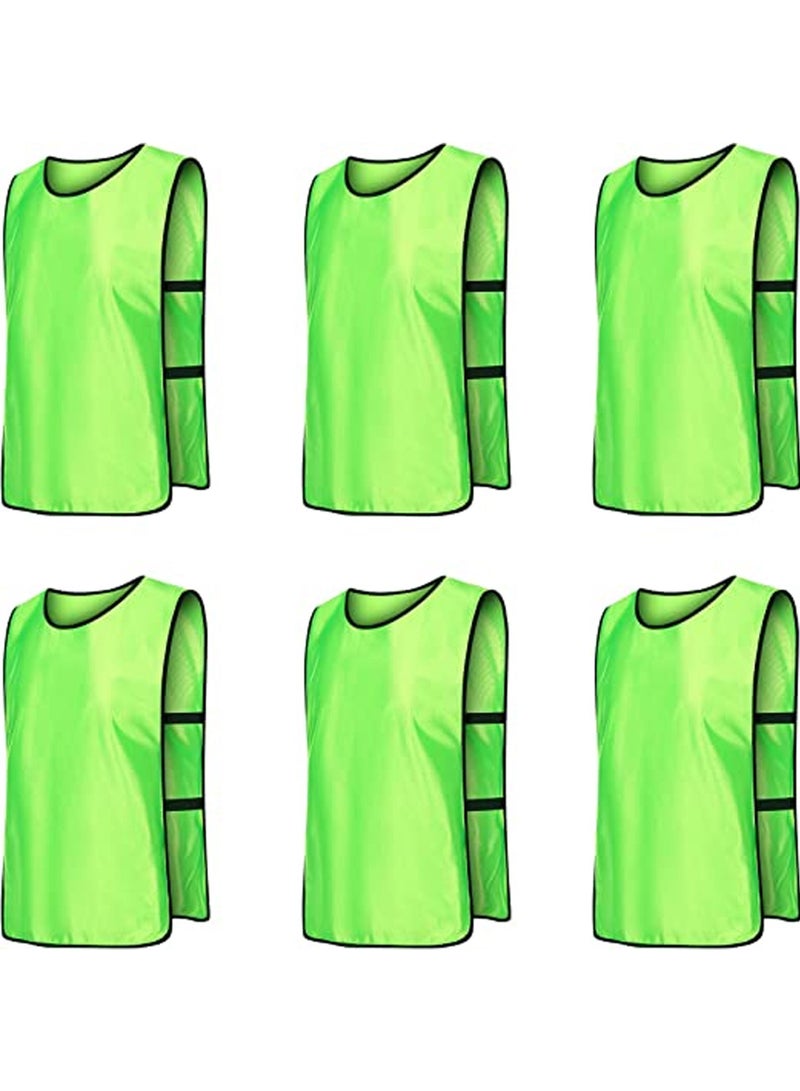 Rock Pow 6 Pack Scrimmage Vests/Sport Pinnies/Soccer Bibs for Kid - Image 1