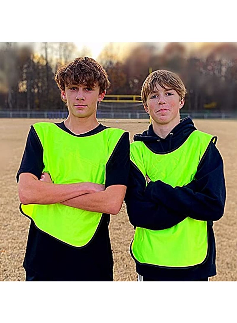 Rock Pow 6 Pack Scrimmage Vests/Sport Pinnies/Soccer Bibs for Kid - Image 4