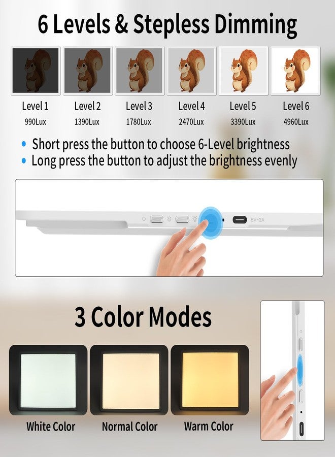 TOHETO Bright Light Pad for Drawing, A2-90-01-White - Image 4