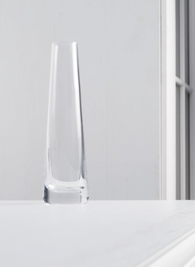 بارسكي مزهرية بارسكي الزجاجية الصغيرة - للزهور والورود - ارتفاع 7.6 بوصة - صنع في أوروبا - Image 4