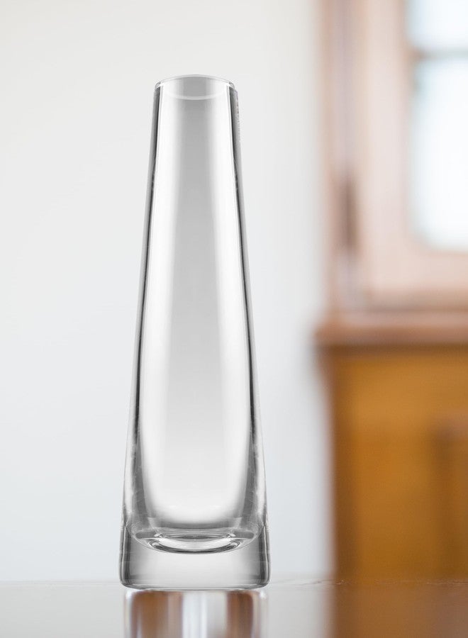 بارسكي مزهرية بارسكي الزجاجية الصغيرة - للزهور والورود - ارتفاع 7.6 بوصة - صنع في أوروبا - Image 5