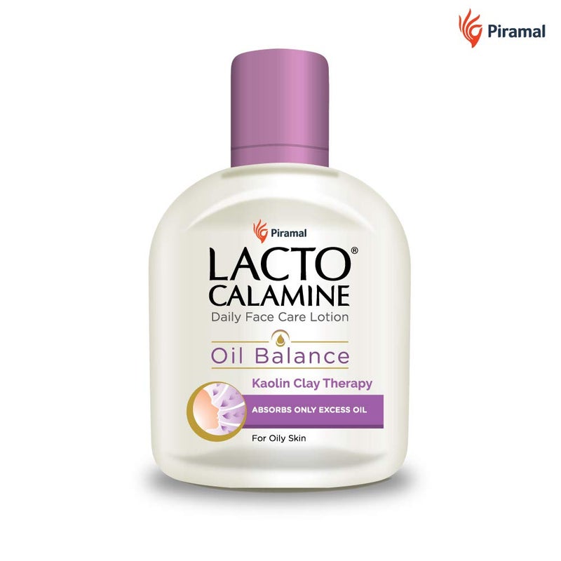 Lacto Calamine لوشن لكتو كالمين للوجه لتحقيق توازن الزيت للبشرة الدهنية 120 مل وواقي شمس لكتو كالمين بمظهر غير لامع SPF50 PA للبشرة الدهنية أو المعرضة لحب الشباب - Image 2