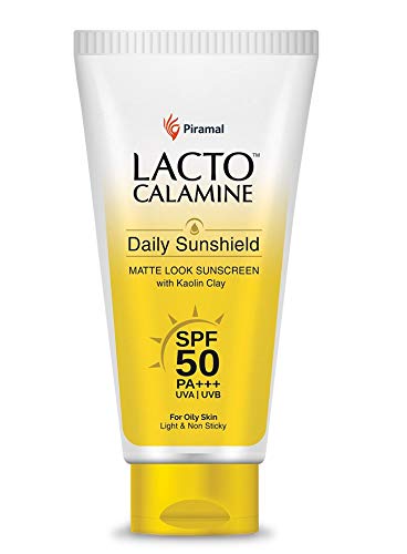 Lacto Calamine لوشن لكتو كالمين للوجه لتحقيق توازن الزيت للبشرة الدهنية 120 مل وواقي شمس لكتو كالمين بمظهر غير لامع SPF50 PA للبشرة الدهنية أو المعرضة لحب الشباب - Image 5