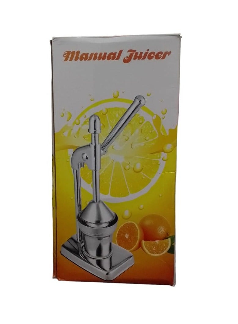 Manual Press Stainless Steel Fruit Juicer - Image 1