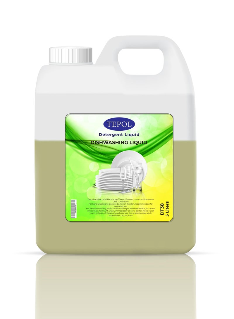 AKC سائل غسيل الصحون بنكهة الحمضيات والليمون 5 لترات