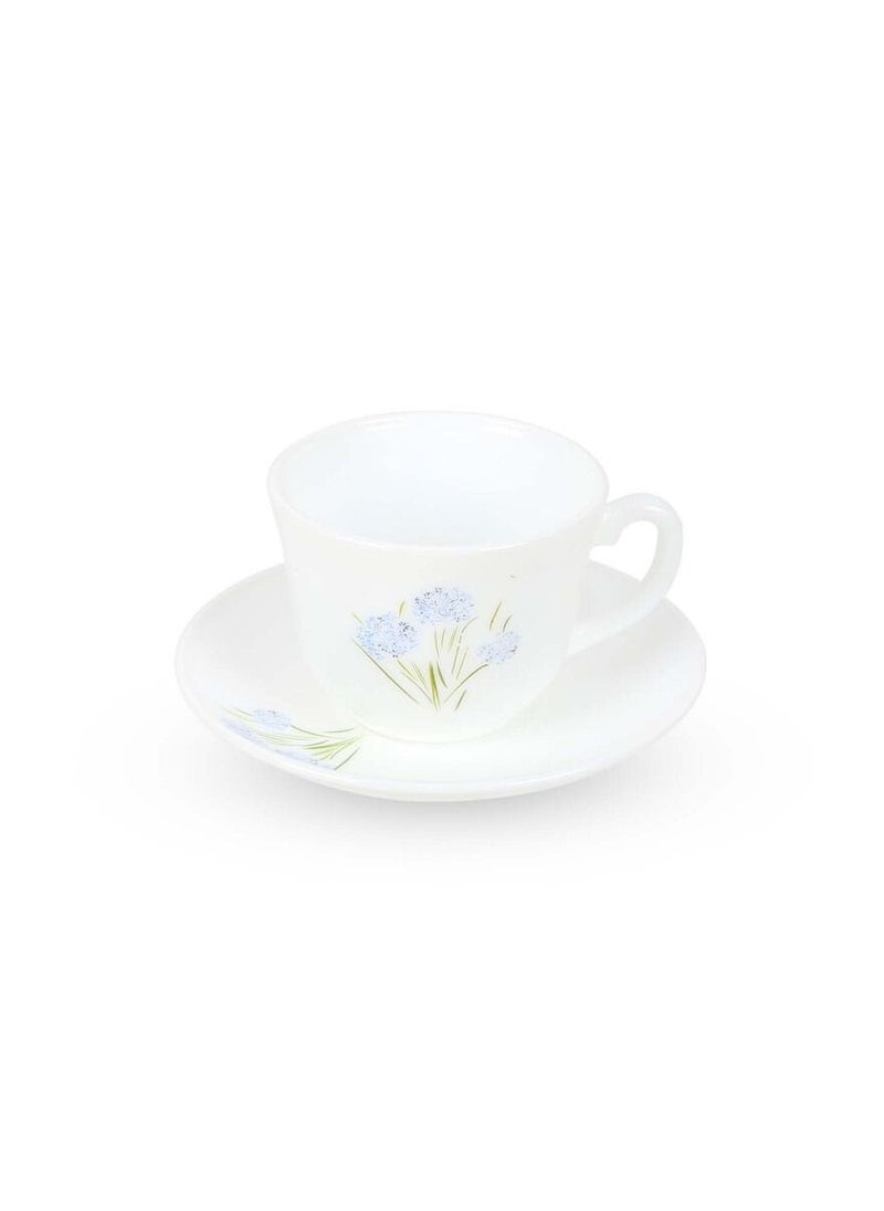 Cello - Cup And Saucer 22cl 12pcs S Bloom - Image 1