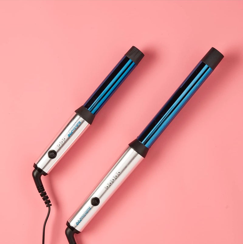 BaBylissPRO Nano Titanium Curling Wand, 1" Compact Travel Size Professional Hair Wand Curling Iron for Long Lasting Curls, Creates the Perfect Curls for All Hair Types - Image 1