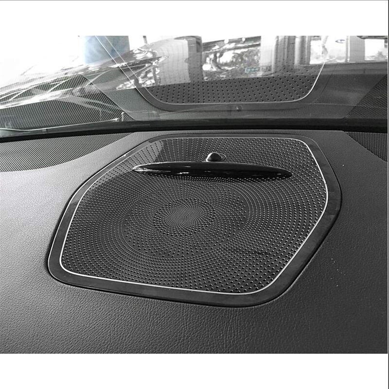 QASULER Dashboard Speaker Cover Trim for Mercedes-Benz - Image 3