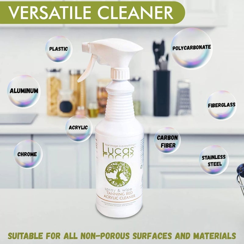 LUCASOL Acrylic and Plastic Cleaner, 32 Ounce - Image 2