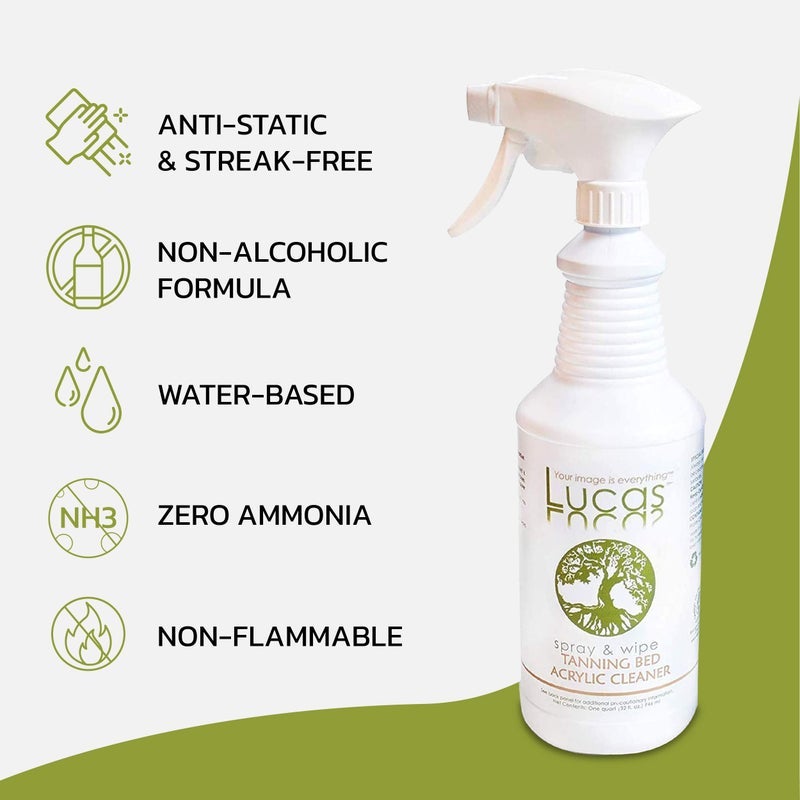 LUCASOL Acrylic and Plastic Cleaner, 32 Ounce - Image 3