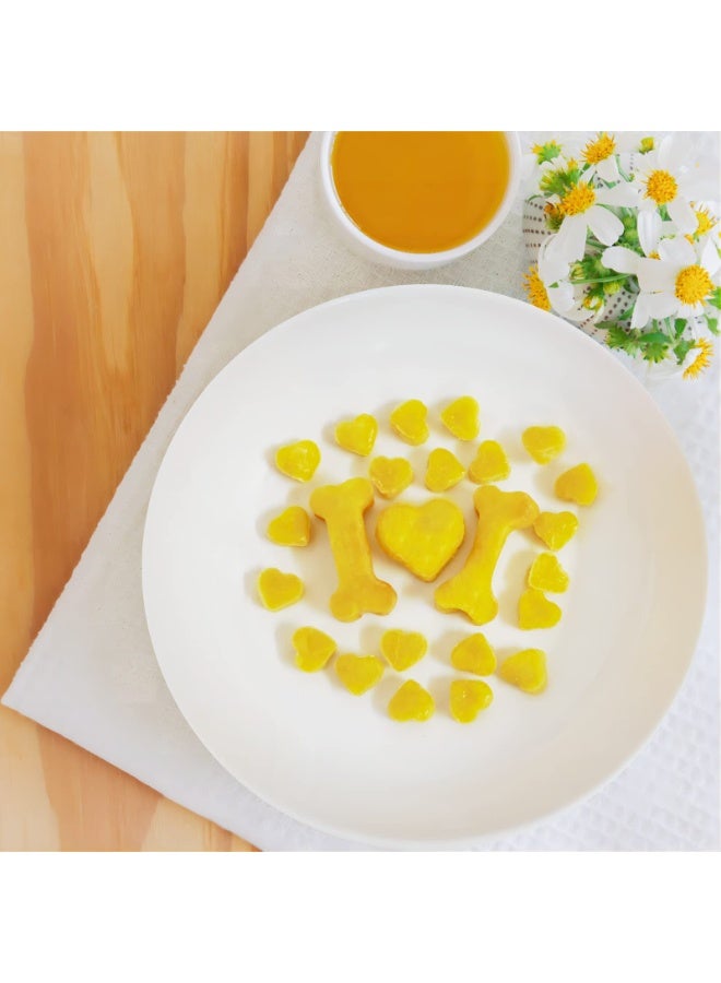 Mini Heart Silicone Candy Mold with Scraper for Chocolate & Treats (1 Piece) - Image 5