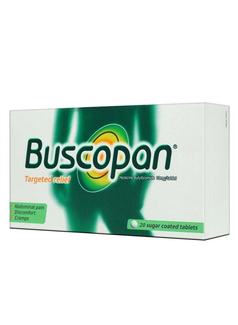 Buscopan 10 mg Tablets 20's - Image 1