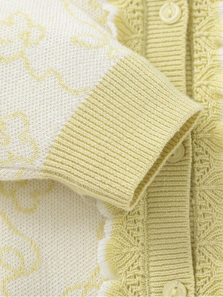 بالابالا كارديغان محبوك للبنات - Image 4