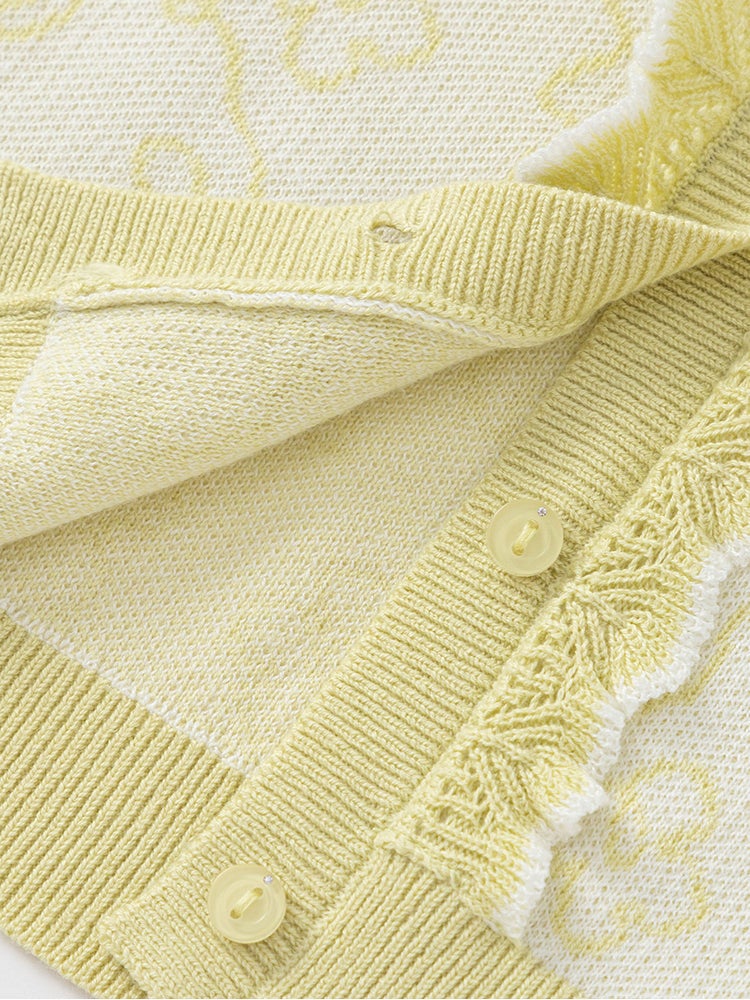 بالابالا كارديغان محبوك للبنات - Image 5