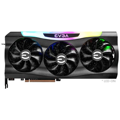 EVGA GeForce RTX 3070 Ti FTW3 Ultra Gaming، 8GB GDDR6X، 19000MHz ذاكرة، 1860MHz GPU، 3 مراوح، ARGB LED، لوحة خلفية معدنية، PCIe 4.0، DisplayPort، متوافق مع سطح المكتب - Image 3