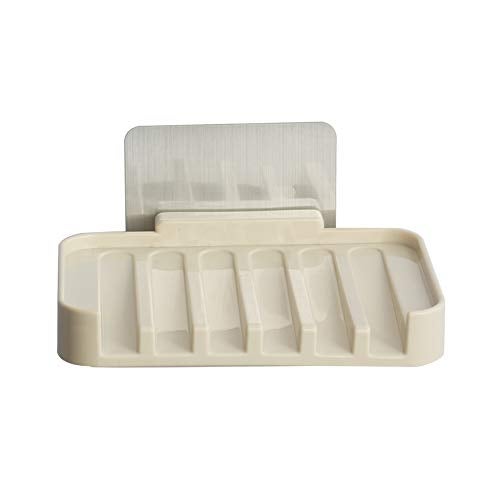 Klaxon Plastic Magic Sticker Series Self-Adhesive Waterproof Kitchen Bathroom Soap Holder (Multicolor) - Image 2