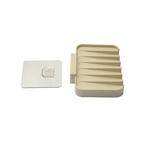Klaxon Plastic Magic Sticker Series Self-Adhesive Waterproof Kitchen Bathroom Soap Holder (Multicolor) - Image 3