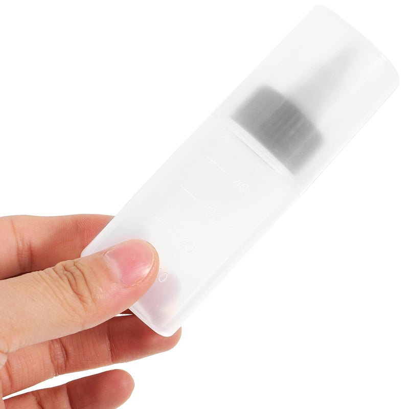 4Pc 40ml Small Condiment Squeeze Bottles With Lid Portable Plastic Dispenser For Ketchup Oil Vinegar Outdoor Picnic Travel - Image 5