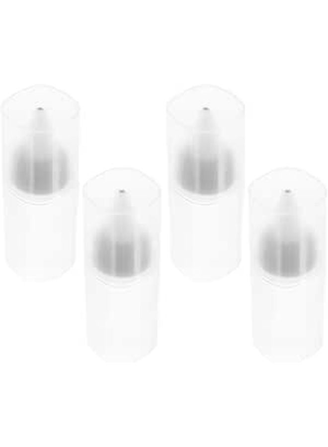 4Pc 40ml Small Condiment Squeeze Bottles With Lid Portable Plastic Dispenser For Ketchup Oil Vinegar Outdoor Picnic Travel - Image 1