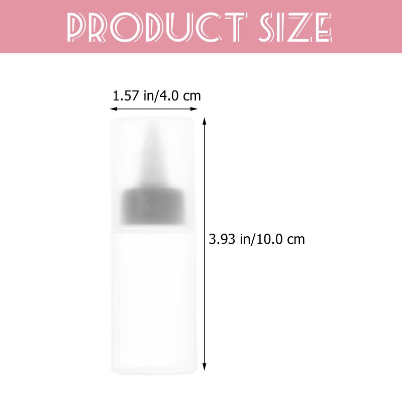 4Pc 40ml Small Condiment Squeeze Bottles With Lid Portable Plastic Dispenser For Ketchup Oil Vinegar Outdoor Picnic Travel - Image 3