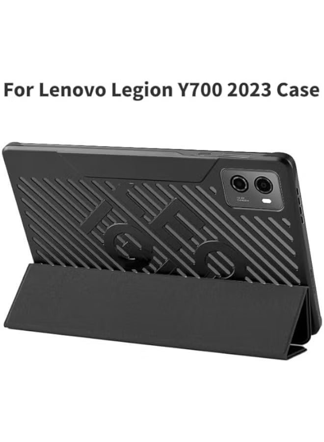 PROMASS Compatible with Lenovo Legion Y700 2nd Gen 2023 8.8 inch Case Ultra Thin Smart Cover for Legion Y700 2nd Gen 8.8'' Tablet Shell with Auto Wake UP (Black 1) - Image 2