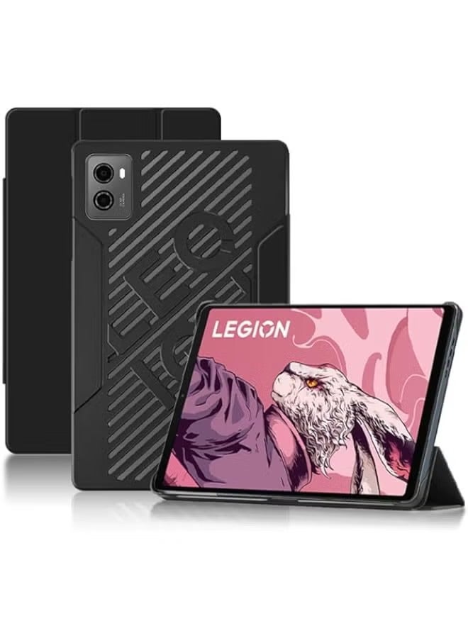 PROMASS Compatible with Lenovo Legion Y700 2nd Gen 2023 8.8 inch Case Ultra Thin Smart Cover for Legion Y700 2nd Gen 8.8'' Tablet Shell with Auto Wake UP (Black 1) - Image 1