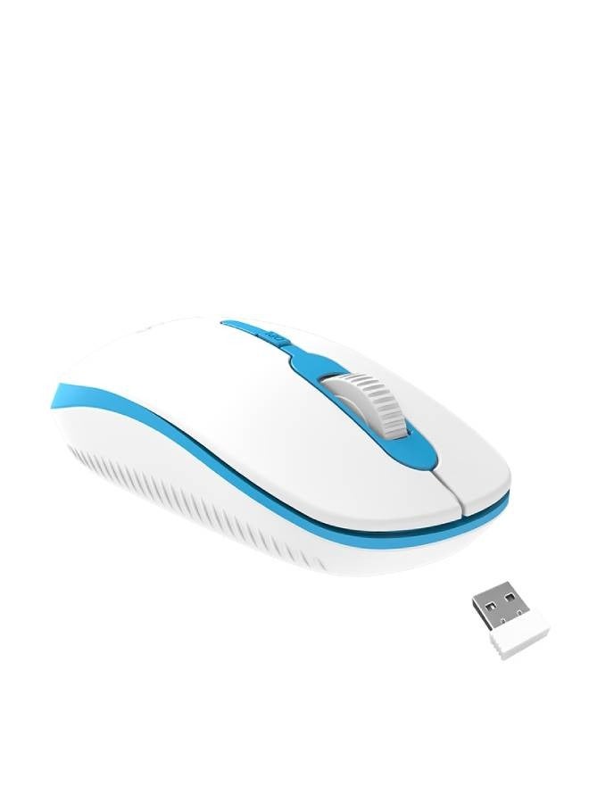 Meetion 2.4G USB Blue Wireless Optical Mouse - R547 - Image 3