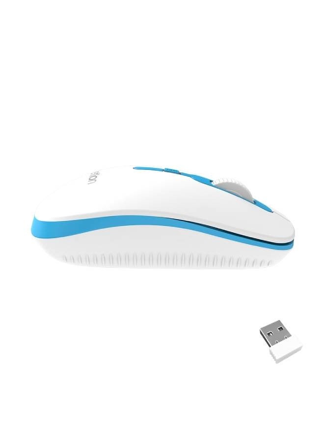 Meetion 2.4G USB Blue Wireless Optical Mouse - R547 - Image 4